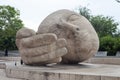 Paris, France - June 25, 2022: `Ãâ°coute` sculptures in Paris.