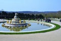 Paris, France 26.03.2017: The Latona Fountain in the Garden of Versailles in France. Royalty Free Stock Photo
