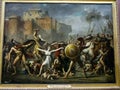 The Louvre - Jacques-Louis David The Intervention of the Sabine Women