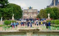 The Louvre Museum is one of the world`s largest museums Royalty Free Stock Photo