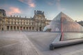 Paris (France). Louvre museum Royalty Free Stock Photo