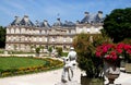 Paris, France: Luxembourg Palace & Gardens Royalty Free Stock Photo