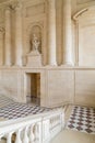 Paris, France, March 29 2017: Great hall and staircase of Versailles Chateau Royalty Free Stock Photo