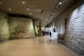 Interior of the Louvre Museum in Paris, France Royalty Free Stock Photo