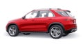 Paris. France. March 26, 2022. Mercedes-Benz GLE 2020. Expensive premium mid-size SUV for every day for work and family Royalty Free Stock Photo