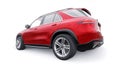 Paris. France. March 26, 2022. Mercedes-Benz GLE 2020. Expensive premium mid-size SUV for every day for work and family Royalty Free Stock Photo