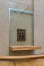 Mona Lisa painting by Leonardo da Vinci at Louvre museum, Paris France Royalty Free Stock Photo