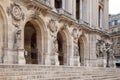 Paris, France, March 31, 2017: Opera National de Paris: Grand Opera Garnier Palace is famous neo-baroque building in Royalty Free Stock Photo