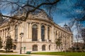 Petit Palais in a cloudy winter day just before spring Royalty Free Stock Photo