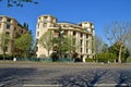 Paris; France - march 31 2019 : the Place de Colombie