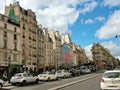 On the street Saint-Antoine in Paris