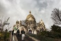 Sacre Coeur church in the city of Paris, France