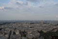 PARIS, FRANCE - MARCH 29, 2014: VIEW FROM TORRE EIFFEL