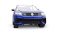 Paris. France. March 27, 2022. Volkswagen Tiguan R 2022. Compact sports city SUV for exciting driving, for work and Royalty Free Stock Photo