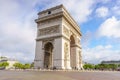 Paris, France - May 1, 2017: Arc de Triomphe Arch of Triumph