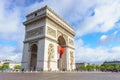 Paris, France - May 1, 2017: Arc de Triomphe Arch of Triumph