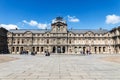 The Cour Carree of the Louvre Palace in Paris