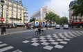 Boulevard de Clichy in Paris, France