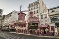 Moulin Rouge is a famous Parisian cabaret