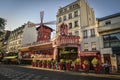 Moulin Rouge is a famous Parisian cabaret