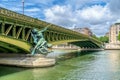 Pont Mirabeau bridge - Paris France.