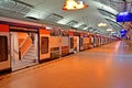 Paris; France - may 1 2019 : the Paris Saint Lazare station Royalty Free Stock Photo