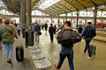 Paris; France - may 1 2019 : the Paris Saint Lazare station Royalty Free Stock Photo