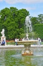 Paris; France - may 31 2022 : Tuileries Garden Royalty Free Stock Photo