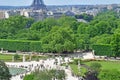 Paris; France - may 31 2022 : Tuileries Garden Royalty Free Stock Photo