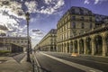 Typical luxury street in Paris
