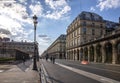 Typical luxury street in Paris