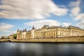 Paris, France - Monumental Beauty - the Palais de Justice Looming over the Banks of Seine