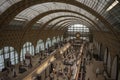 Paris, France, Musee d`Orsay, museum, Gare d`Orsay, Beaux Arts, railway station, art Royalty Free Stock Photo