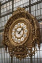 Paris, France, Musee d`Orsay, museum, Gare d`Orsay, Beaux Arts, railway station, art Royalty Free Stock Photo