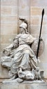 Nationale Palais Bourbon statue Royalty Free Stock Photo