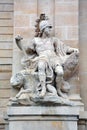 Nationale Palais Bourbon statue Royalty Free Stock Photo