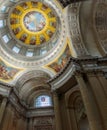 PARIS, FRANCE, NOVEMBER 24 2015. Dome over Napoleon`s Tomb at th