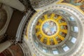 PARIS, FRANCE, NOVEMBER 24 2015. Dome over Napoleon`s Tomb at th