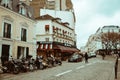 Beautiful landscape shot of the Paris neighborhoods