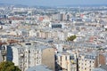 Bird eye view from Basilica of the Sacred Heart, Paris