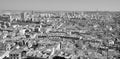 Bird eye view from Basilica of the Sacred Heart, Paris