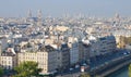 Bird eye view from Basilica of the Sacred Heart,