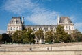 Hotel de Ville City Hall side view exterior facade in Paris, France