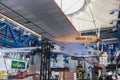 Exhibition of the famous Solar Impulse HB-SIA electric aircraft during the Science Fair 2018