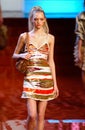 Model Gemma Ward walks runway fashion show of Valentino Ready-To-Wear collection