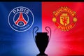 PARIS, FRANCE, OCTOBER. 16. 2020: Paris Saint-Germain vs. Manchester United.. Football UEFA Champions League 2021 Group Stage