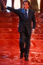 Valentino Garavani walks runway fashion show of Valentino Ready-To-Wear collection