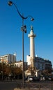 View of Place de la Nation with columns