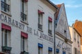 View of typical Paris cabaret, facade of Cabaret de la Boheme