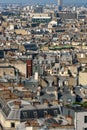 Paris, France, Overview, High Angle, Rooftops of Paris Royalty Free Stock Photo